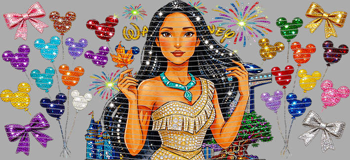 16oz Disney style-D-3515